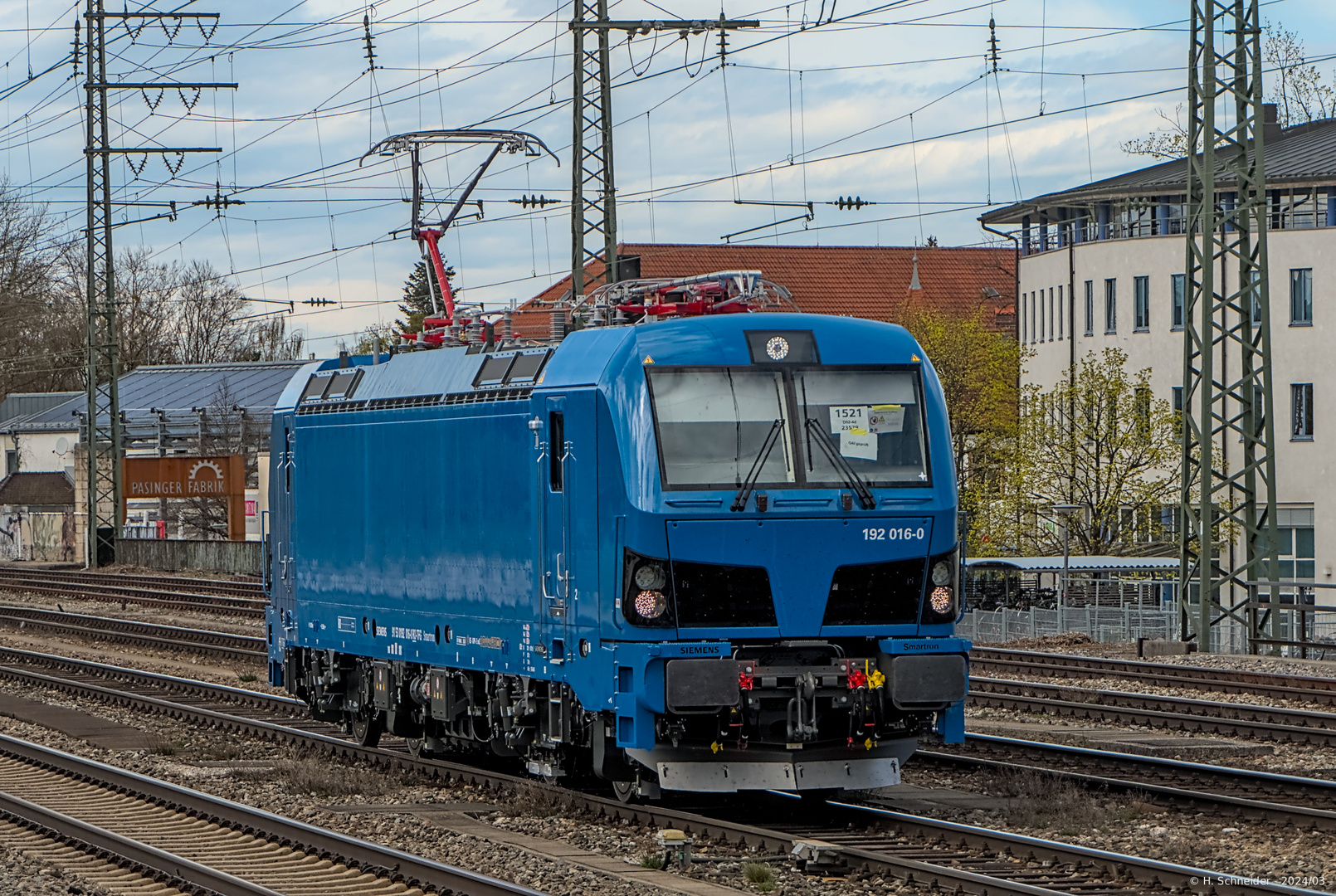 Mehr Blau für eine Lok geht nicht