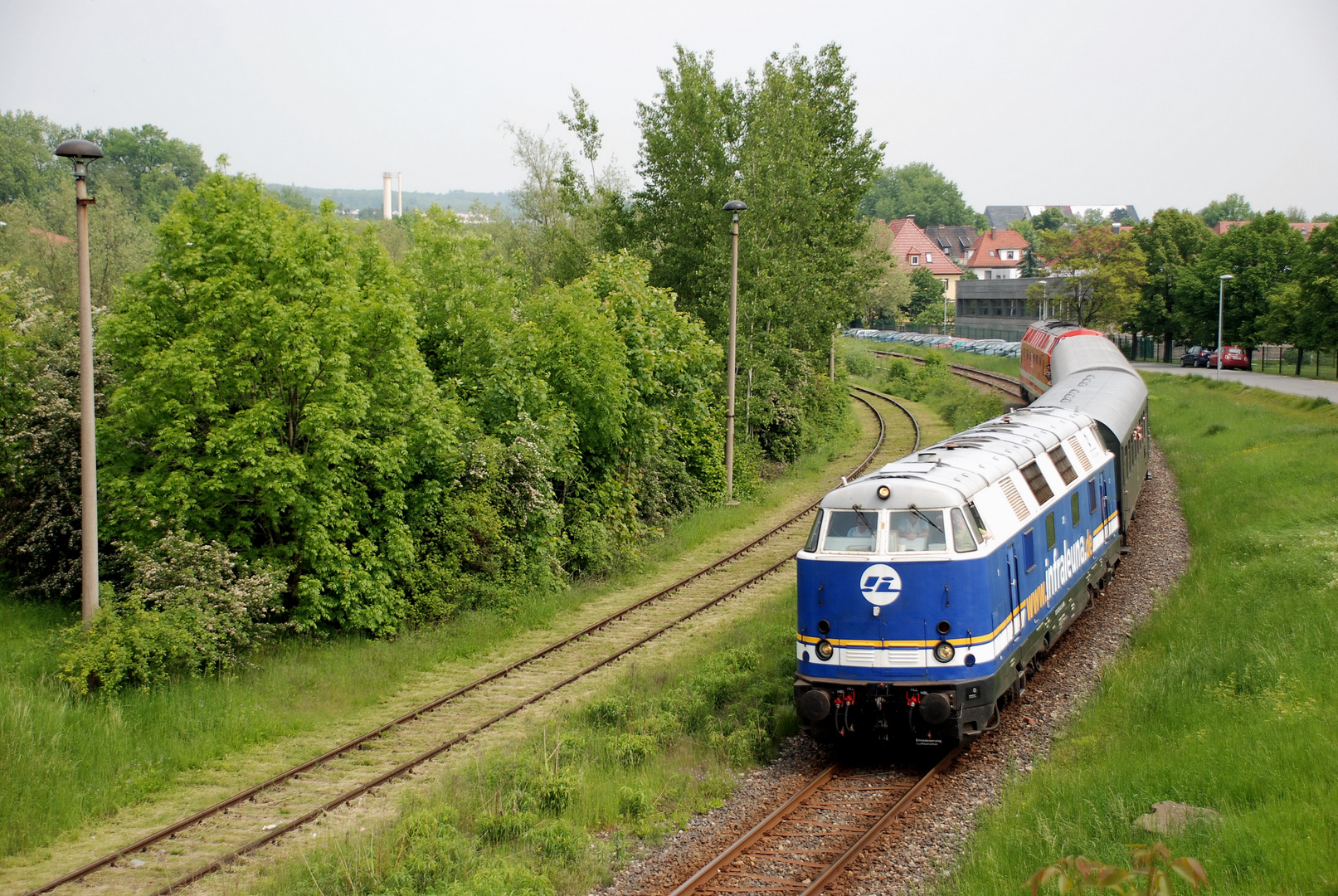 Mehr Lok- als Wagenachsen