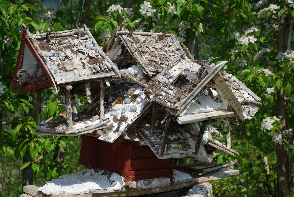 Mehrfamilienvogelhaus