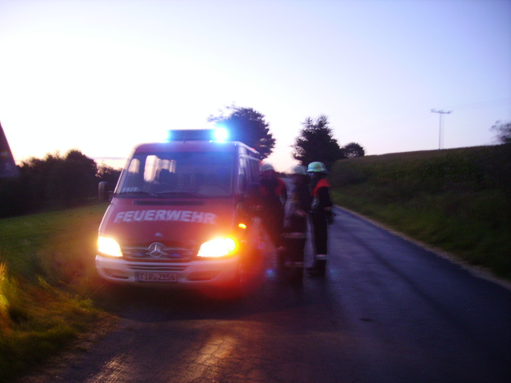 Mehrzweckfahrzeug bei Übung