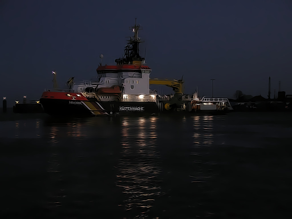 Mehrzweckschiff "Neuwerk" Küstenwache Cuxhaven