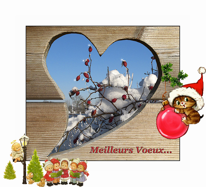 Meilleurs voeux de bonne et heureuse année à tous !