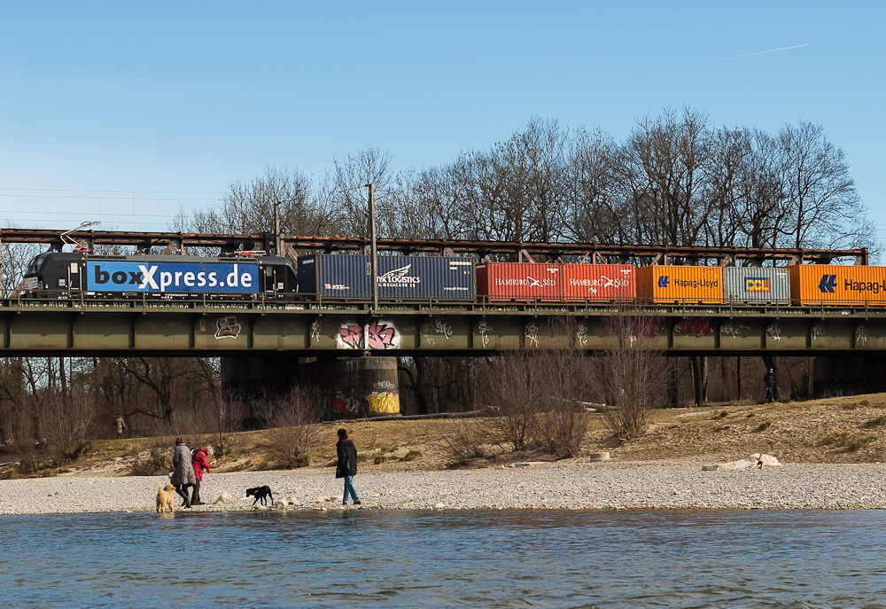 Mein 1. Vectron im Einsatz