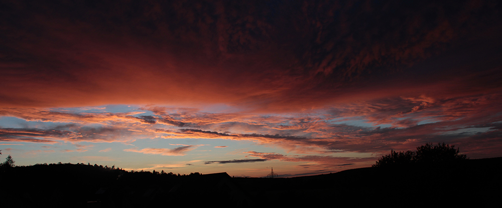 mein Abendhimmel