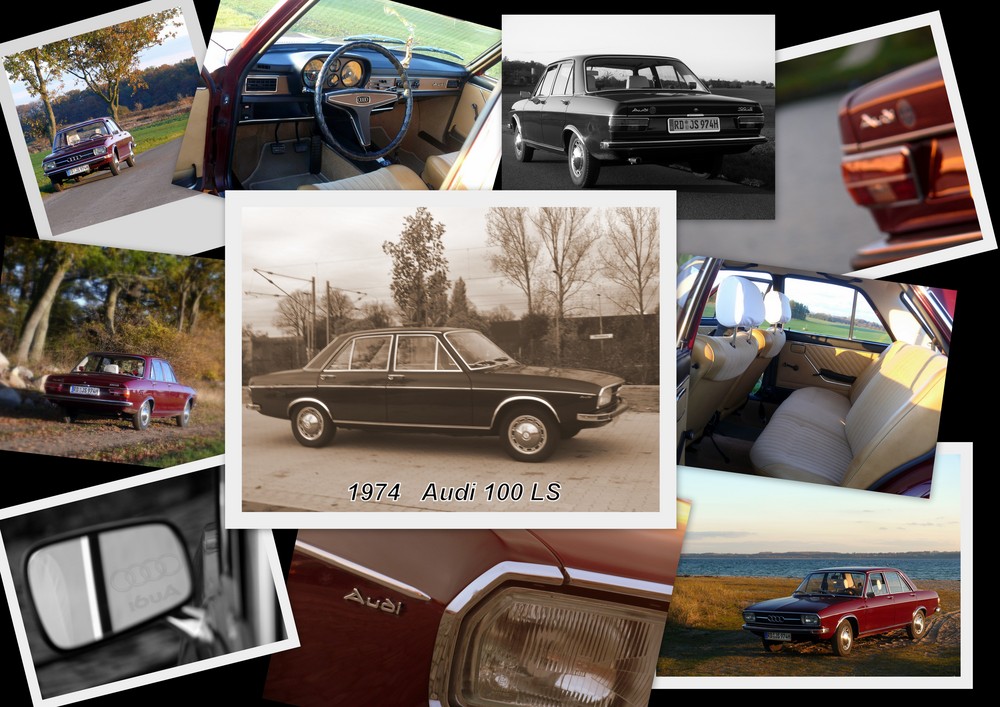 Mein Audi 100 LS - Eine Collage (1)