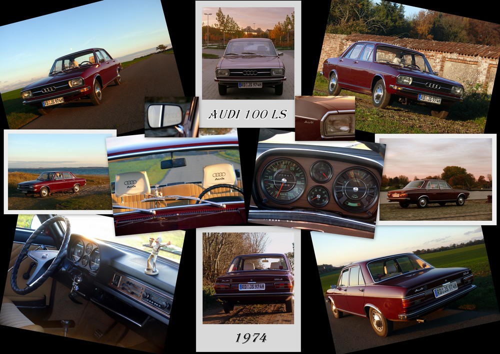 Mein Audi 100 LS - Eine Collage (2)