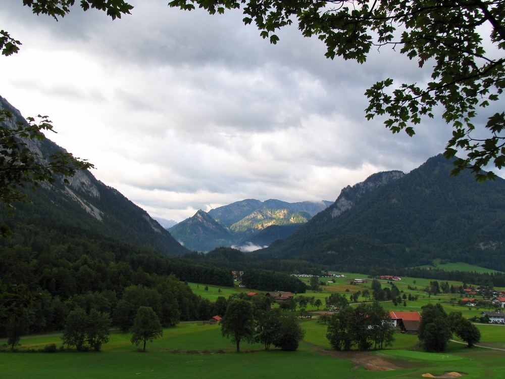 Mein Ausblick ...heut früh