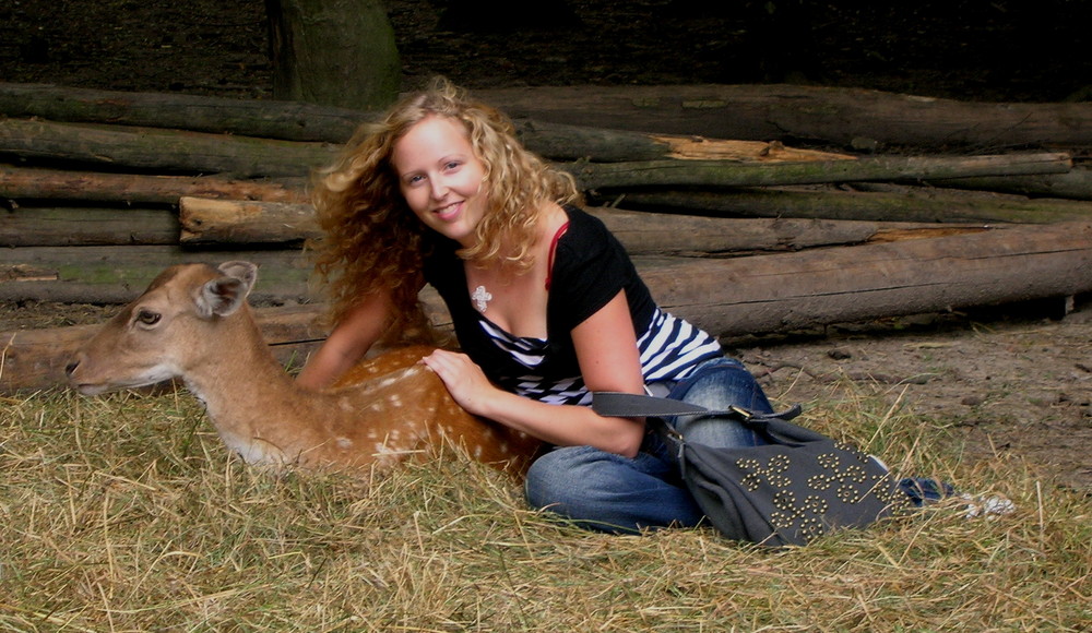 Mein Bambi und ich... :-)