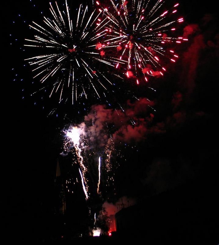 Mein Beitrag zum Brückenfest-Feuerwerk