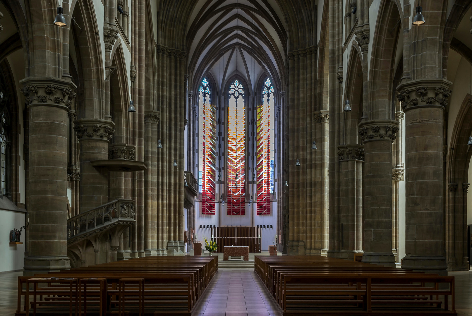 Mein Blick auf den Altar....