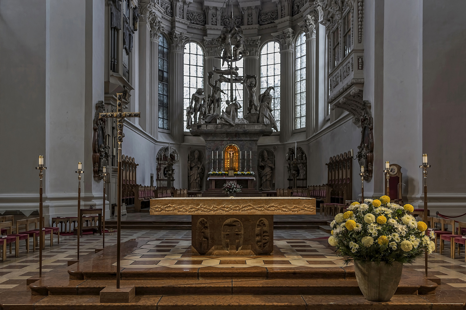 Mein Blick auf den Altar