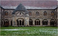 Mein Blick auf den Ostflügel des Kreuzgangs Kloster Unser Lieben Frauen