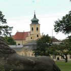 Mein Blick auf die Kirche von Laxenburg