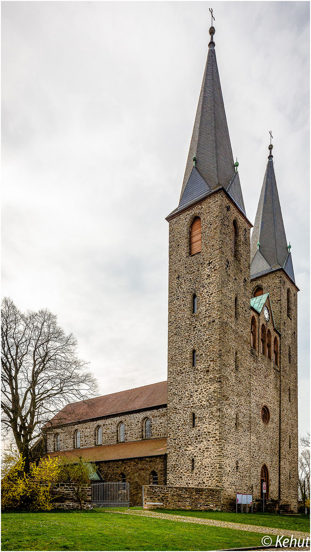 Mein Blick auf die Klosterkirche Hillersleben