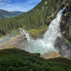 Mein Blick auf die Krimmler Wasserfälle