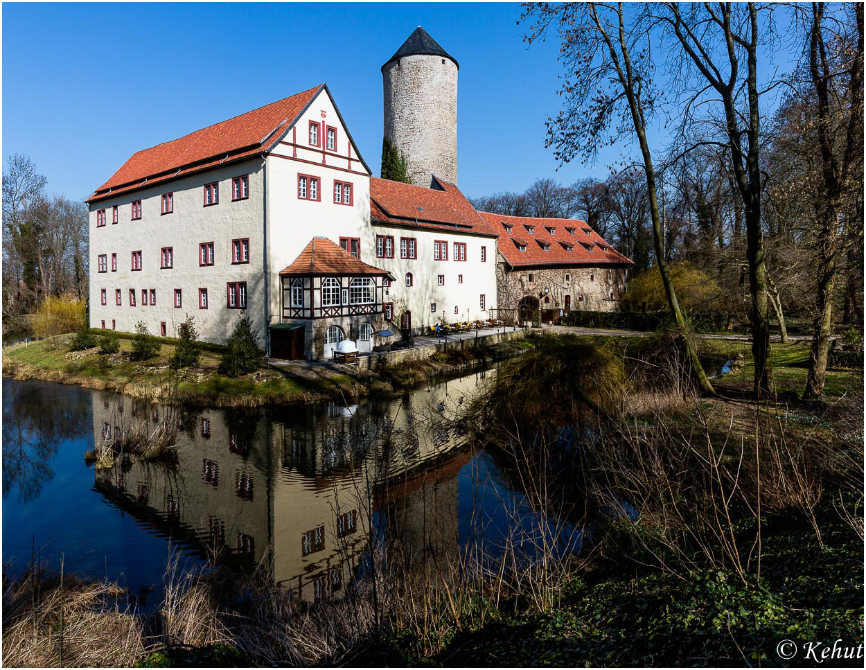 Mein Blick auf die Wasserburg Westerburg