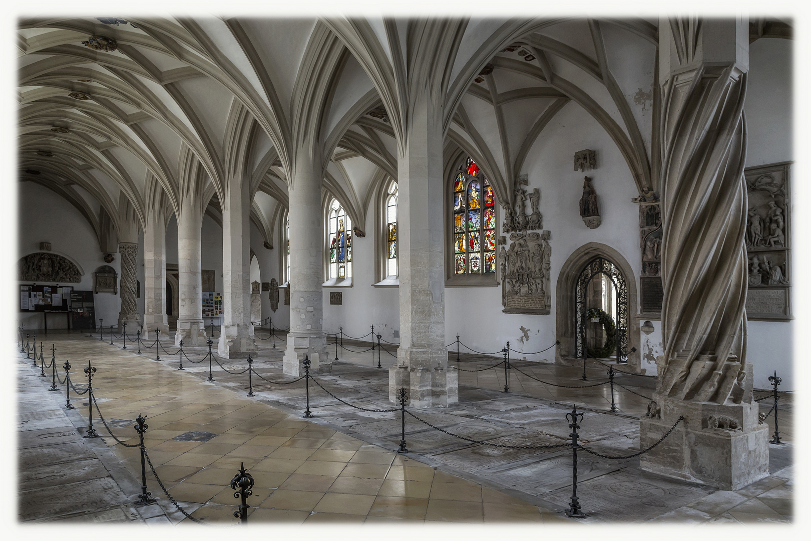 Mein Blick in das Mortuarium des Dom zu Eichstätt