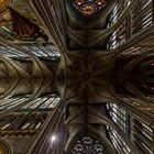 Mein Blick in den Kathedralenhimmel von Metz