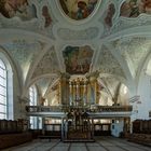 Mein "Blick in den Nonnenchor" in der Klosterkirche Mariä Himmelfahrt ( Mödingen )
