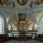 Mein "Blick in den Nonnenchor" in der Klosterkirche Mariä Himmelfahrt ( Mödingen )