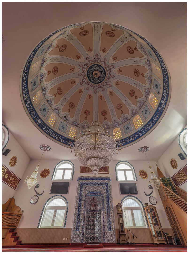 mein blick in eine moschee ....