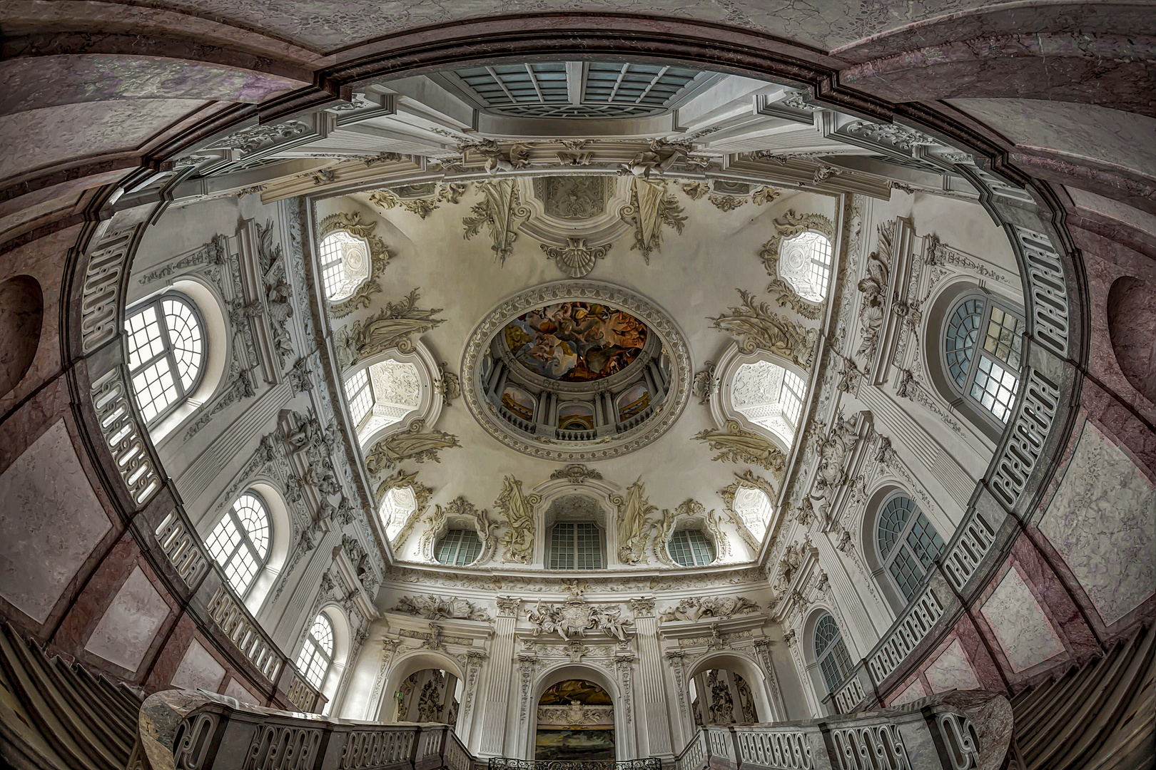 Mein Blick ins neue Schloss Schleißheim