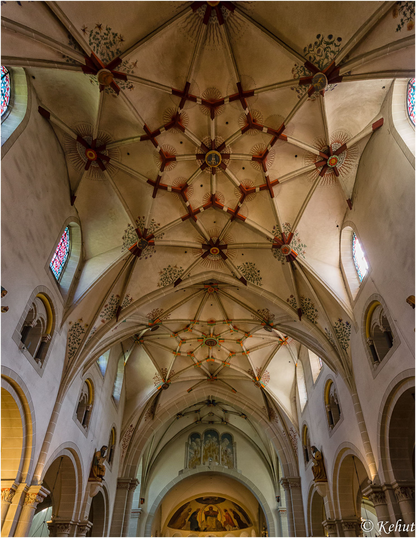 Mein Blick nach oben - Basilika St. Kastor Koblenz