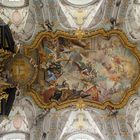 Mein "Blick nach Oben "  im Chorraum der Basilika St. Emmeram (Regensburg)