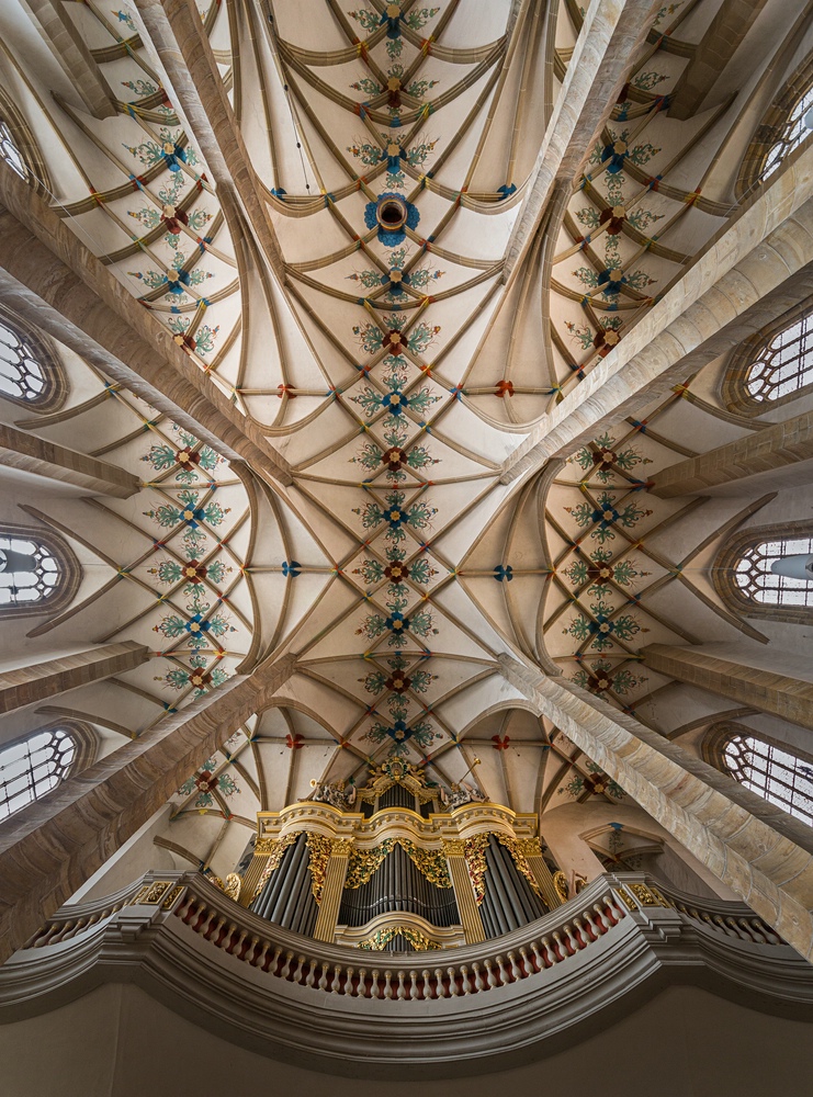 Mein "Blick nach Oben " im Freiberger Dom