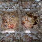 Mein "Blick nach oben" im Welfenmünster St. Johannes Baptist in Steingaden