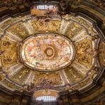 Mein "Blick nach oben" in der Asamkirche St. Georg ( Weltenburg ) 