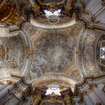 Mein "Blick nach oben" in der Damenstiftskirche St. Anna (München)