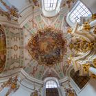 Mein "Blick nach oben" in der Klosterkirche Frauenzell (Brennberg)