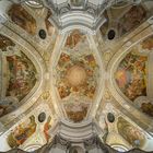 Mein "Blick nach Oben " in der Klosterkirche von Banz
