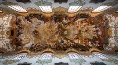 Mein "Blick nach oben" in der Stadtpfarrkirche St.Martin ( Biberach)