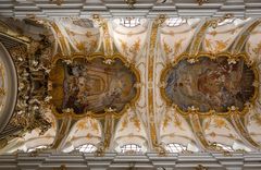 Mein "Blick nach Oben " in der Stiftskirche zu Unserer Lieben Frau (zur Alten Kapelle) Regensburg