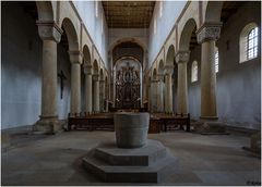 Mein Blick nach Osten in der Stiftskirche St. Pankratius Hamersleben