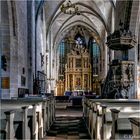 Mein Blick nach Osten Marktkirche St. Benedikti in Quedlinburg