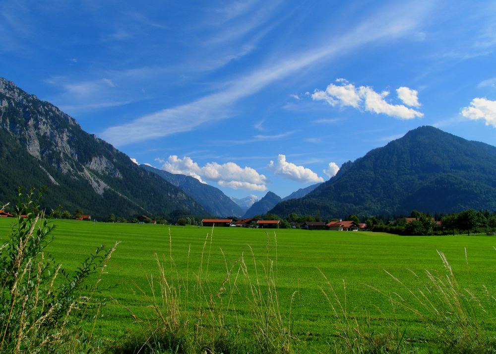 Mein Blick nach Süden...