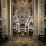 "Mein Blick nach Westen"  in der Basilika St. Lorenz (Kempten)