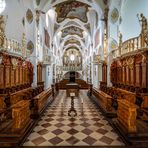  Mein "Blick nach Westen" in der Klosterkirche Windberg