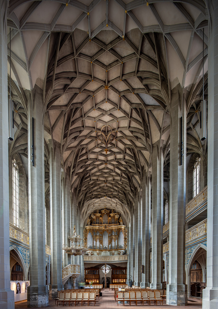 Mein "Blick nach westen" in der Marktkirche zu Halle