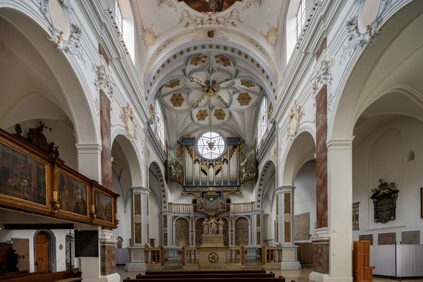 Mein "Blick nach westen" in der Pfrarrkirche St.Anna Augsburg