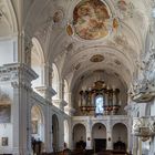 Mein "Blick nach Westen "in der Schönenbergkirche Ellwangen