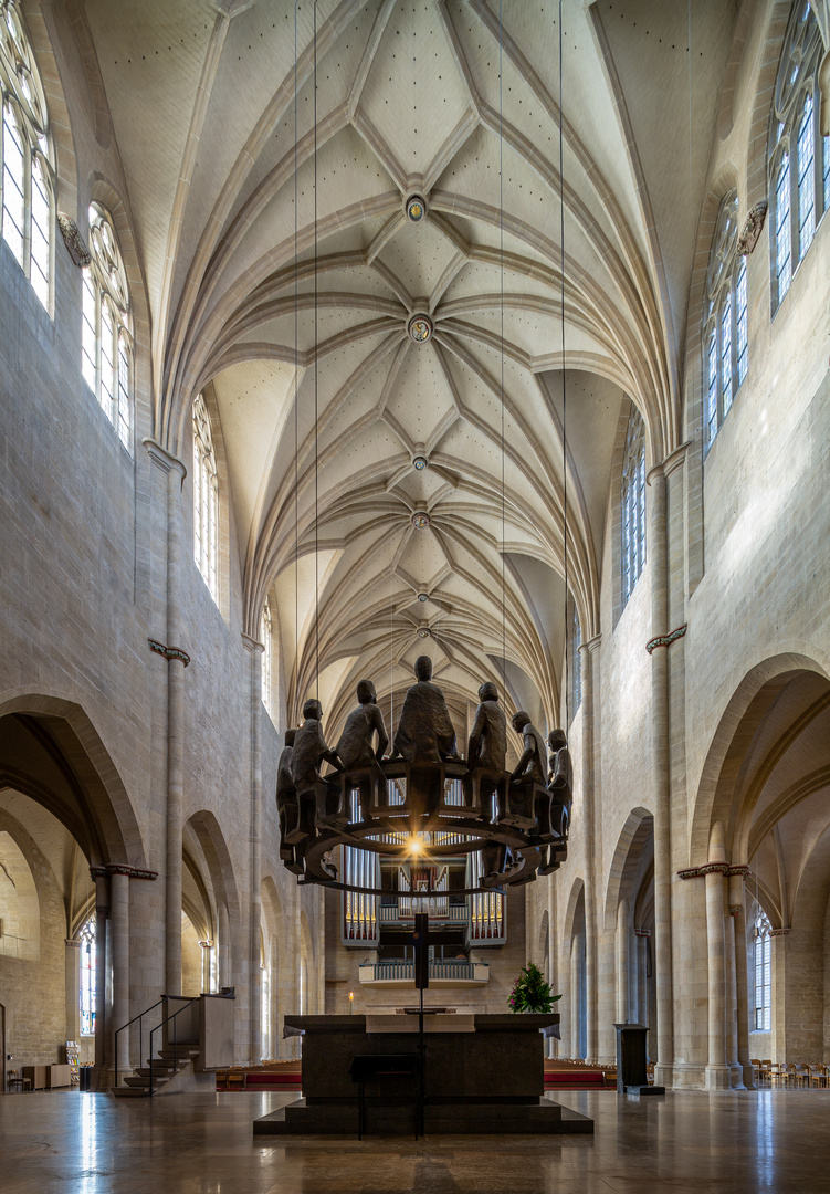 Mein "Blick nach westen" in der Stadtkirche St.Andreas Hildesheim