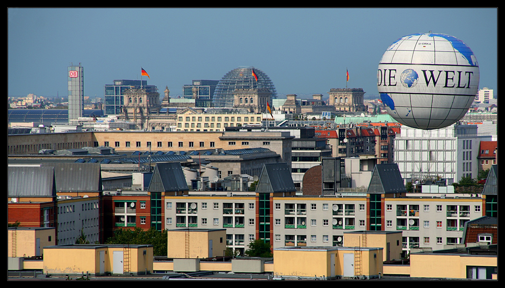 Mein Blick Richtung Reichstag :-)