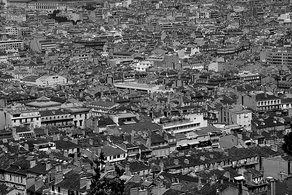 Mein Blick von Marseille