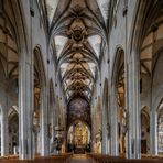 Mein "Blick zu, Chor " im Münster St.Nikolaus in Überlingen