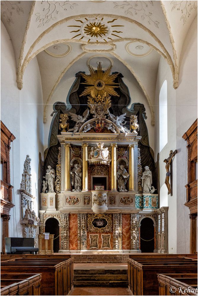 Mein Blick zum Altar Blasiikirche Quedlinburg