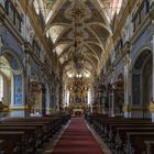 Mein Blick zum Altar in der Klosterkirche Niederschönenfeld